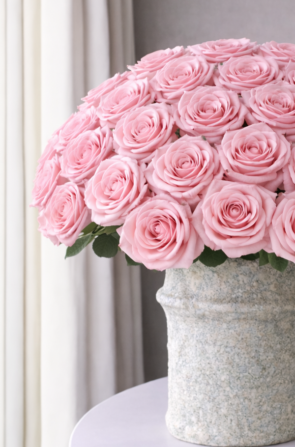 Rosenstrauß in Rosa