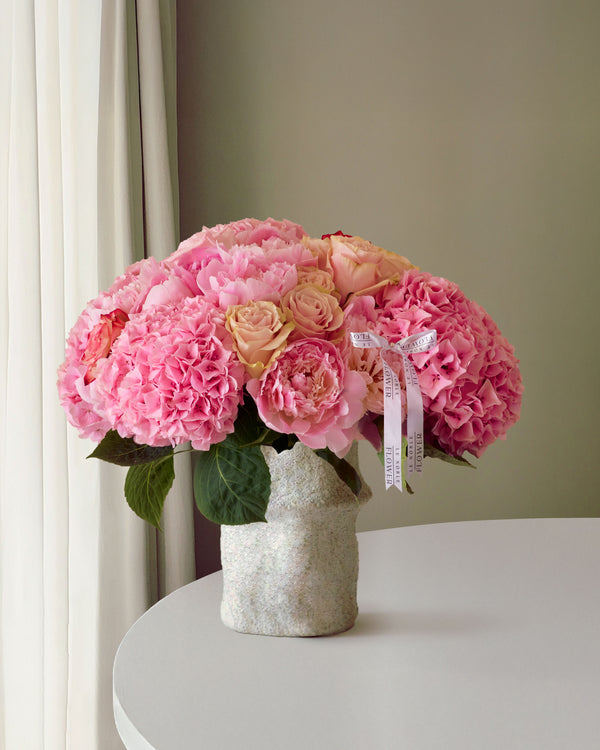 Wilder Hortensienstrauß