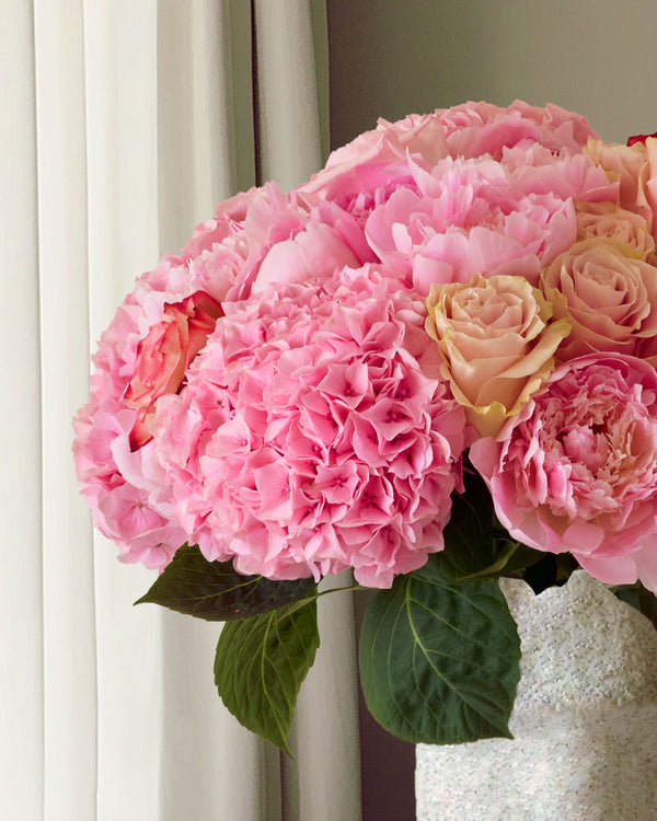 Wilder Hortensienstrauß