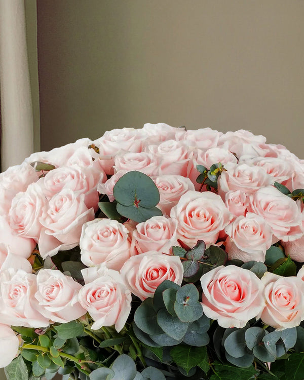 Rosenstrauß in Rosa